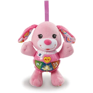 Jouet interactif - VTech - Peque chien de peluche - Rose - 2018 - Espagnol pas cher