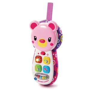 Comparateur de prix : VTECH BABY -  Allô Bébé Surprises Rose - Jouet de Premier Age