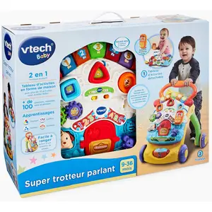 Comparateur de prix : VTECH - Super Trotteur Parlant 2 en 1 - Multicolore