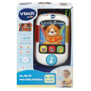 Comparateur de prix : Baladeur bébé Do, Ré, Mi Vtech baby
