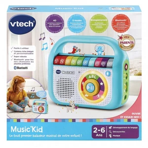 Comparateur de prix : Baladeur Musical - VTECH BABY - Music'kid - 40 chansons - Mixte
