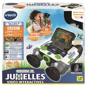 Comparateur de prix : Vtech Genius Xl Jumelles Vidéo Interactives Pour Voyage Au Coeur De La Nature