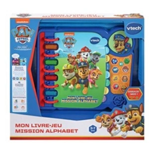 Comparateur de prix : Mon livre-jeu Vtech Paw Patrol Pat’Patrouille Mission Alphabet