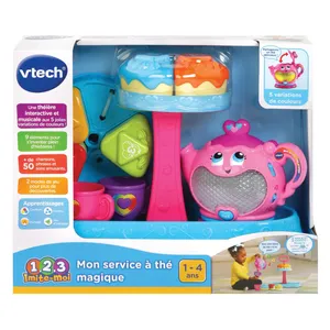 Jeux d'imitation Service Thé Magique Vtech Electronics Europe 17,8x20x35 cm pas cher