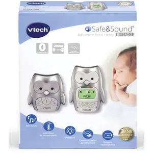 Comparateur de prix : Ecoute-bébé audio Vtech Babyphone Hibou Family BM2300