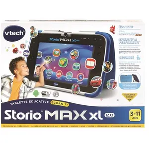 Comparateur de prix : VTECH - Console Storio Max XL 2.0 7" Bleue - Tablette Éducative Enfant