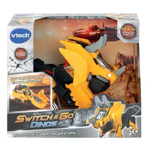 VTECH - Switch & Go Dinos - Molops, Super Tricératops (Pelleteuse) pas cher