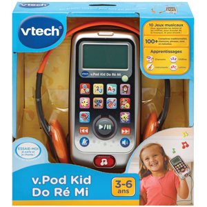 Comparateur de prix : VTech- V Pod V.pod Kid do, ré, mi, 80-196205 - 1 tablette Version FR