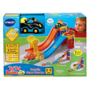 Comparateur de prix : Tremplin Super Cascades Vtech Tut Tut Bolides