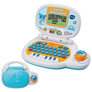 Comparateur de prix : VTech Jouets Electroniques Educatifs Ordi P'tit Genius Ourson Bleu
