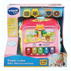 VTECH BABY - Super Cube Des Découvertes RoseVendu paramazon