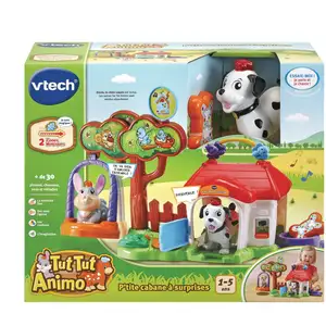 Jeu électronique Vtech Tut tut animo p'tite cabane à surprises pas cher