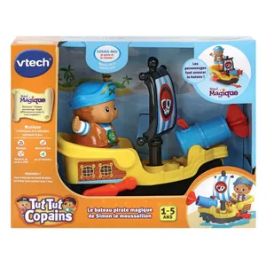Jouet multimédia Vtech Tut Tut Copains Le Bateau Pirate Magique pas cher