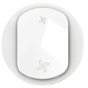 Legrand - Enjoliveur commande vmc Céliane 2 vitesses - Blanc (CB6001) pas cher