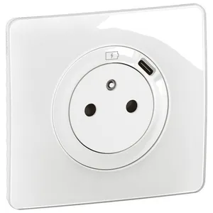 Legrand Prise 2P+T avec prise usb Type-C 7,5W Céliane complet Blanc (CG0140) pas cher