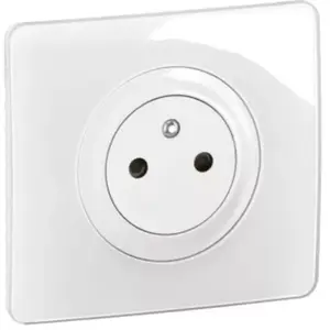 LEGRAND Prise 2P+T Surface Céliane complet Blanc pas cher
