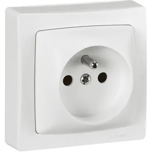 Legrand - Lot De 6 Prises De Courant Complètes 2P+T 16A Dooxie - Blanc Pas Cher