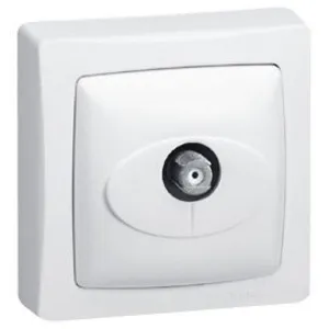 Comparateur de prix : Prise en saillie asl prise tv simple asl blanc 1 pièce(s) - legrand snc