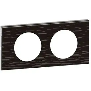Comparateur de prix : LEGRAND Plaque Céliane Matières 2 postes - finition Corian® Gougé