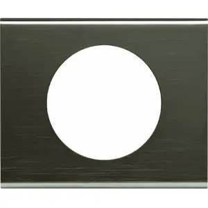 Legrand - Plaque de finition Céliane Matière Black Nickel 1 poste 069031 pas cher