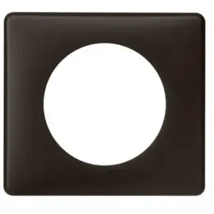 LEGRAND Celiane Plaque de finition 1 poste basalte pas cher
