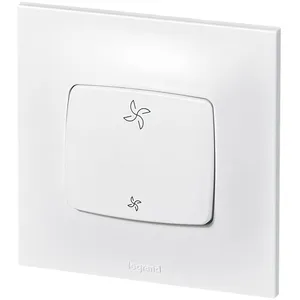 Legrand - Commande pour vmc Neptune - 10A - bornes automatiques - Blanc pas cher