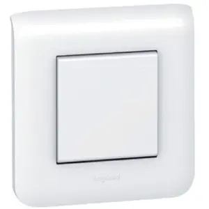 Legrand 099693 Mosaic Prise Complet Poussoir, 10A, Blanc pas cher