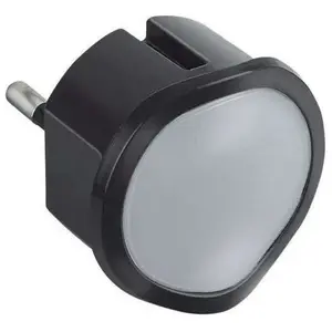 Comparateur de prix : LAGUELLE Veilleuse crépusculaire automatique avec LED et fiche 2P 10A - noir