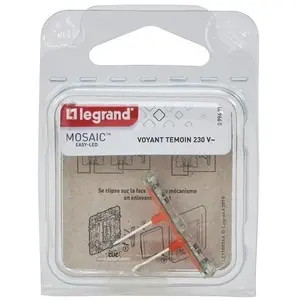 Comparateur de prix : LEGRAND - Mosaic voyant témoin led 230V