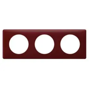 Plaque 3p Bordeaux Legrand 098834 pas cher