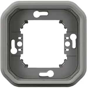 Comparateur de prix : LEGRAND Support plaque encastré 1 poste Plexo gris (069681L)