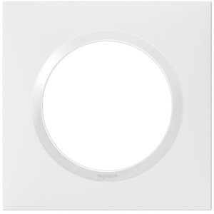 Comparateur de prix : Plaque carrée DOOXIE finition blanc 1 poste - LEGRAND - 600801