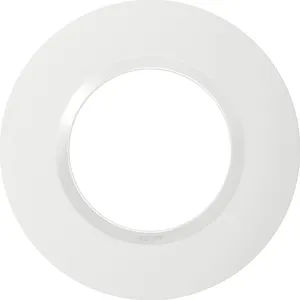 Comparateur de prix : Legrand - Plaque ronde dooxie 1 poste finition blanc (600980)