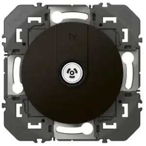 Comparateur de prix : Legrand Prise TV étoile blindée noir Dooxie Legrand - Noir