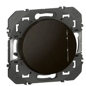 Comparateur de prix : Interrupteur va-et-vient avec voyant lumineux Legrand Dooxie noir