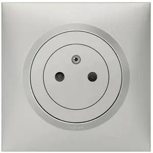 LEGRAND - Prise 2 p+t surface alu complet Dooxie pas cher