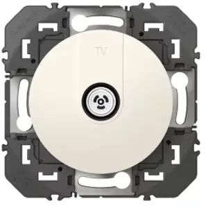 Comparateur de prix : Legrand - Prise TV étoile blindée dooxie finition blanc - emballage blister