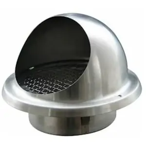 Atlantic Me inox 160 rejet ou prise dair murale diametre 160 pas cher