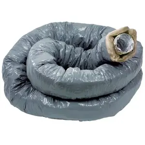 Atlantic T 162 alu cr 50  conduit souple aluminium calorifuge diamètre 160 epaisseur 50 TU pas cher