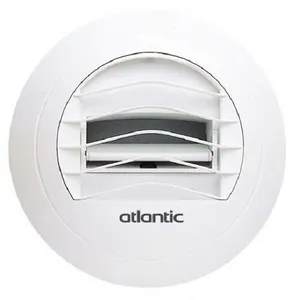 Atlantic - Bouche autoréglable d'extraction sanitaire bn 15 m3 - 521000 pas cher