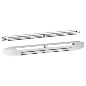 Atlantic Entree d'air hygro compacte 5/45 + grille facade attenuation 34db noir pas cher