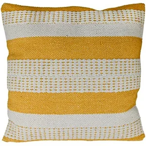 Comparateur de prix : Soleil D Ocre - Coussin en coton 45x45 cm macrame delhi, par Soleil d'Ocre