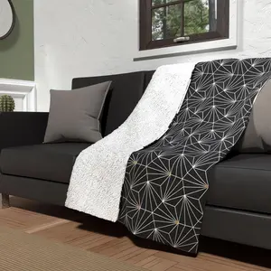 Comparateur de prix : Soleil d'ocre Plaid Polaire Microfibre doublé Sherpa 120X160 cm Osiris