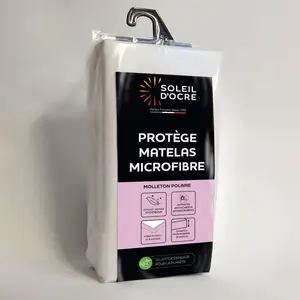 Comparateur de prix : Soleil d'ocre Protège matelas 90x190 cm MICROFIBRE