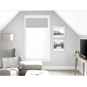Brise bise pur coton 60x120 cm VINTAGE gris, par Soleil d'Ocre pas cher