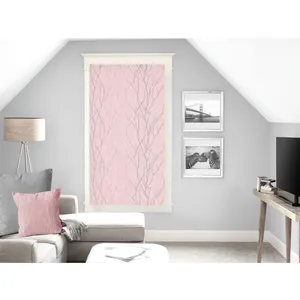 Soleil d'ocre Liane Brise bise, Voile, Polyester, Rose, 60 x 160 cm pas cher