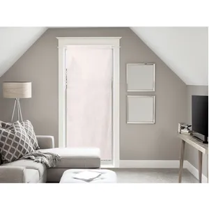 Soleil d'ocre Voile pour Porte fenêtre en Coton 90x200 cm Panama Rose pas cher