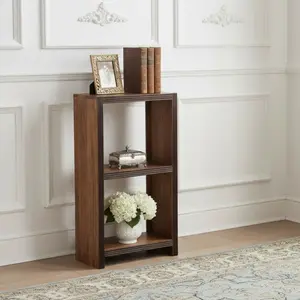 Bois et Chiffons - Étagère 2 cases H.100 cm  Acacia Florence T.UVendu parrue-du-commerce