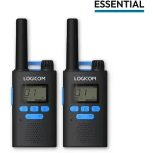 Talkie walkie LOGICOM Talkie Walkie Essentiel Noir pas cher