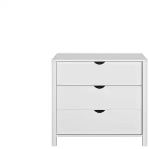 Commode 3 tiroirs ANDY coloris blancVendu parconforama
